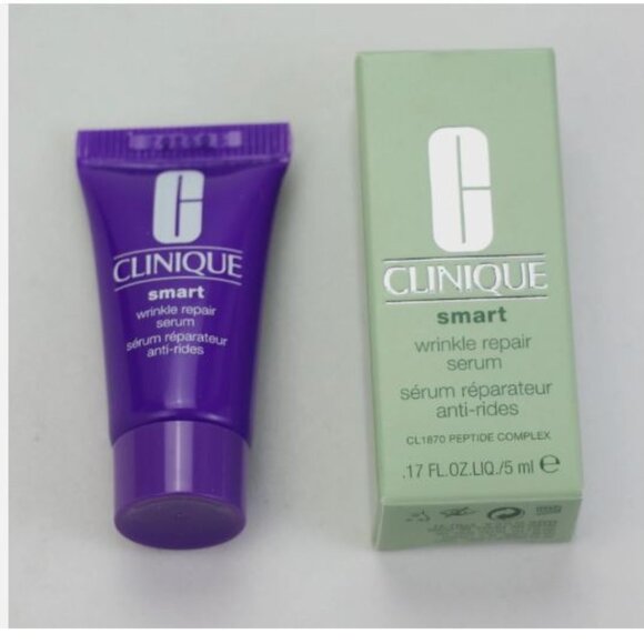 Clinique Made in USA Smart Wrinkle Repair Serum 0.17 OZ 5 ml New - Picture 1 of 9